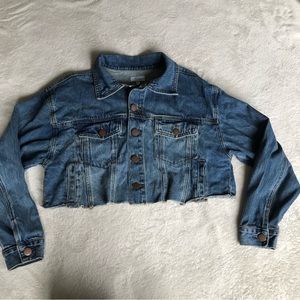 Tobi cropped denim jacket